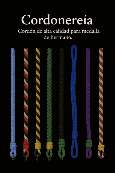 Cuerdas de calidad en varios colores y estilos para la moda de hermosos accesorios.